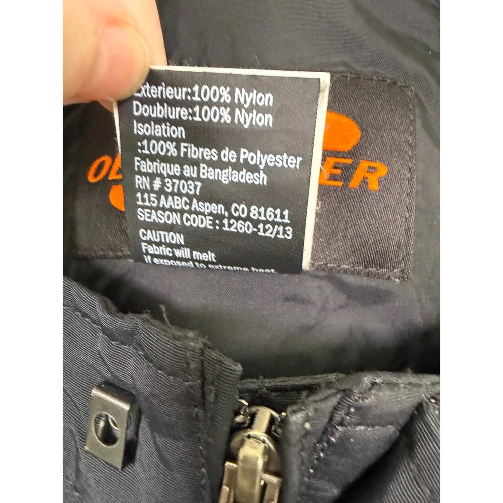 Obermeyer Kids Black HydroBlock Snow Bib Ski Pants Size 3‎